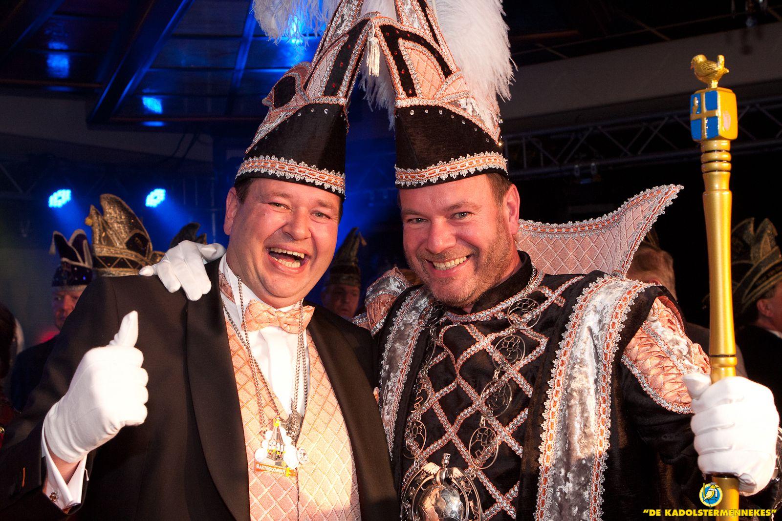 Sfeerimpressie Prinsenbal 2016: Prins Bartholomeus en Sik Tim