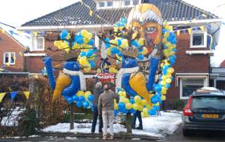 straat versieren Prins Bas