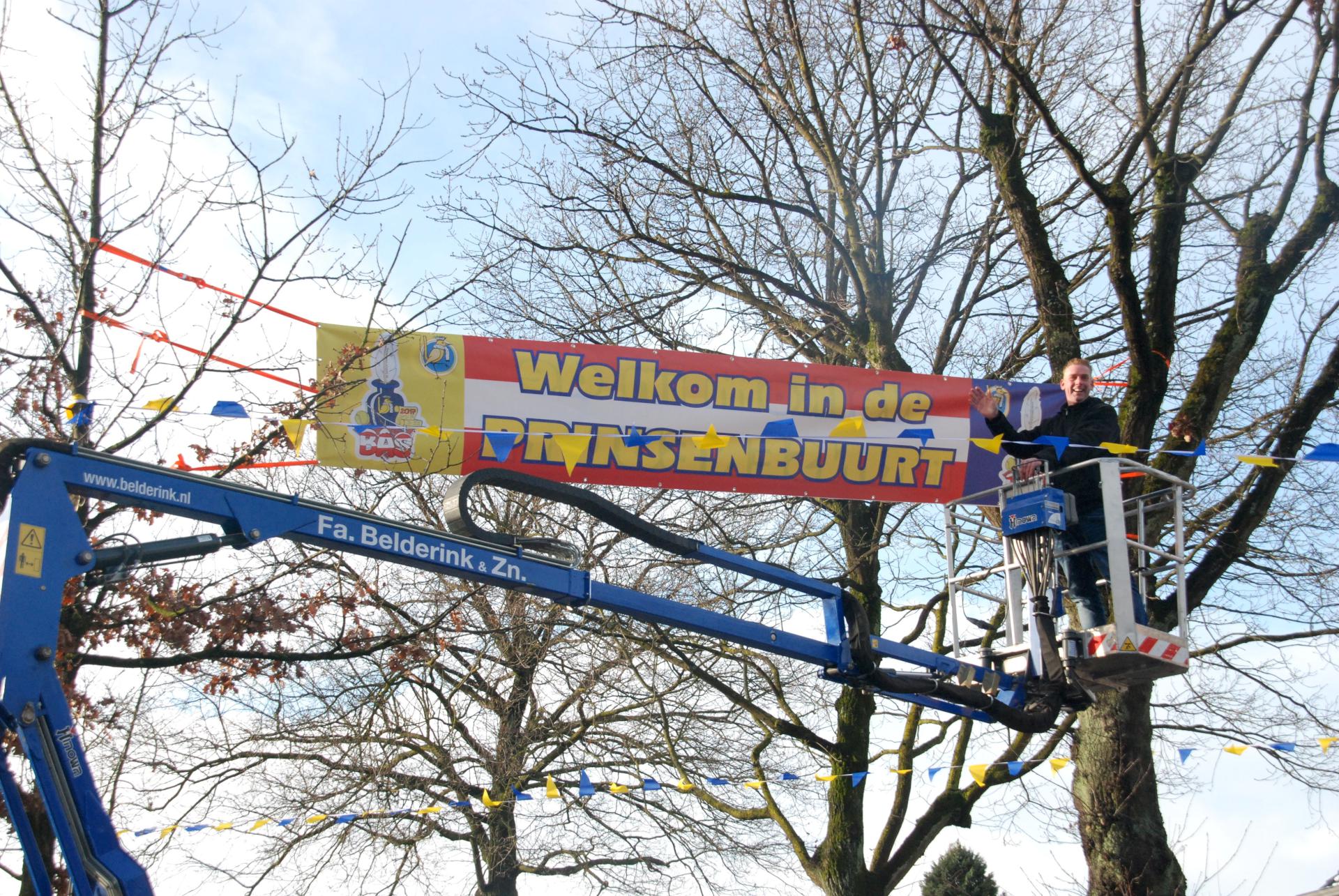 Straat versieren Haerstraat Prins Bas