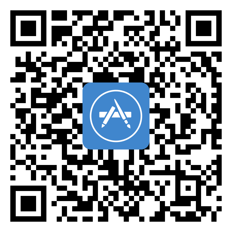 Scan deze QR code om de Kadolsterapp op je Apple telefoon te installeren