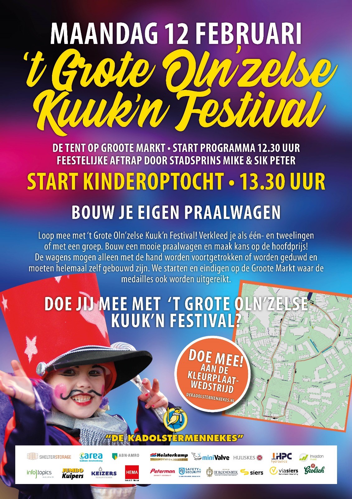 Het programma en de activiteiten voor het Kuuk'n Festival 2024