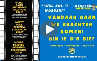 Wie zal het worden? Prinsenbal promo 04