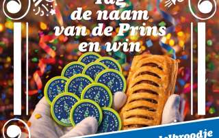 Raad de stadsprins en maak kans op 11 stadsmunten en een frikandellenbroodje