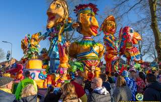 Grote Twentse Carnavalsoptocht praalwagen
